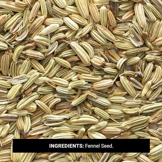 Frontier Co-op Whole Fennel Seed, 16-Ounce Bulk, Mild Sweet Flavor, Aromatic, Reminiscent of Licorice, Kosher