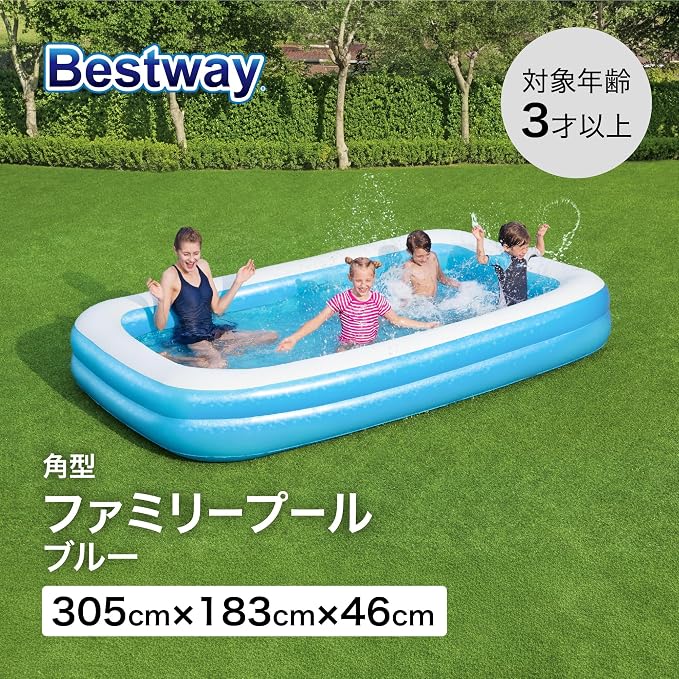 Bestway Family Pool, 305x183x46 cm, (54150)