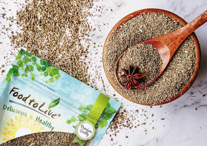 Anise Seeds Whole, 1 Pound — Non-GMO Verified, Whole Dried Anise Seeds, Kosher and Vegan, Bulk Aniseed Spice. Used in Baked Goods and Beverages, Pairs Well with Seafood and Savory Dishes.\