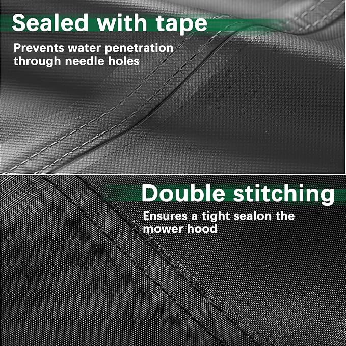 Himal Outdoors Riding Lawn Mower Cover Pro, Heavy Duty 600D to 54" | Polyester Oxford,Waterproof,UV Resistant,Universal Size Tractor Cover,Storage Bag