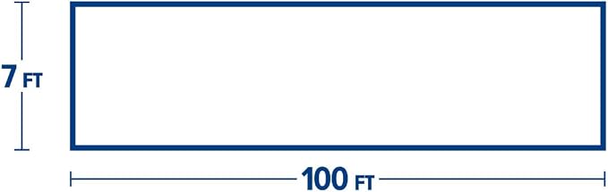 Tenax Deer Netting - Heavy Duty, 7ft Netting for Gardens - 7 Ft x 100 Ft - Black Polypropylene