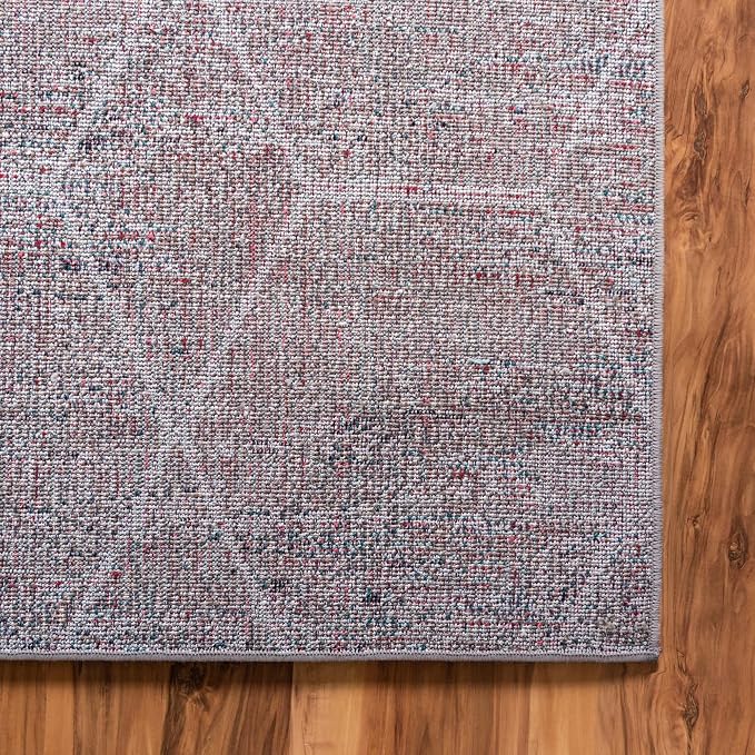 Unique Loom Trellis Frieze Collection Area Rug - Geometric (3' 3" x 5' 3", Blue Multi/ Ivory)