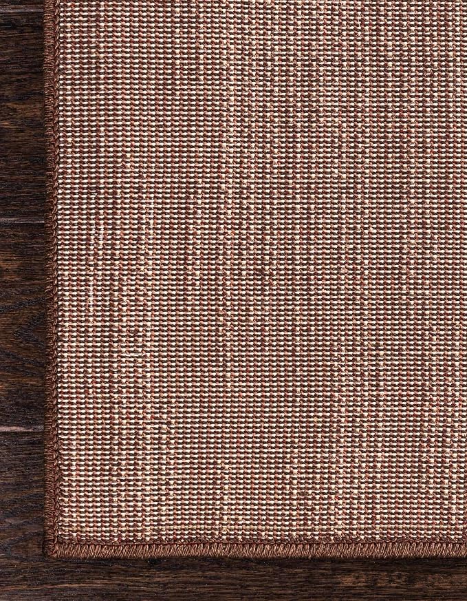 Unique Loom Autumn Collection Area Rug - Providence (10' x 13' 1" Rectangle, Multi/ Beige)