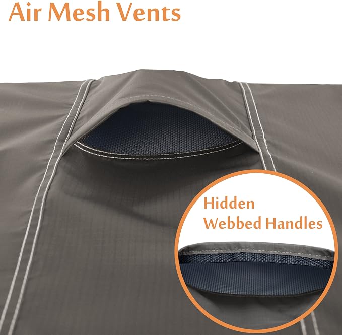 JEACENT Air Conditioner Cover for Outside Units Central AC Covers 30x30x32 inches (30" L x 30" W x 32" H)