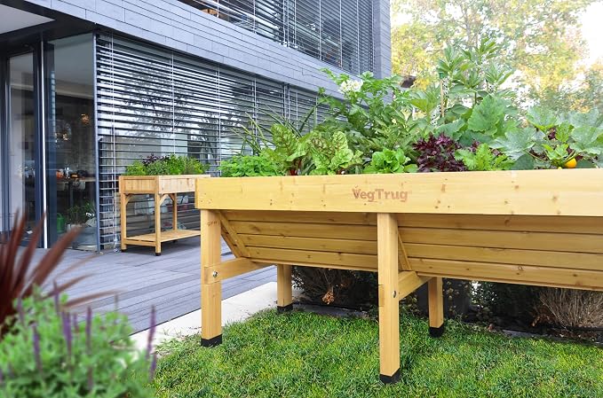 VegTrug® Raised Bed Classic Medium 1.8m, Natural