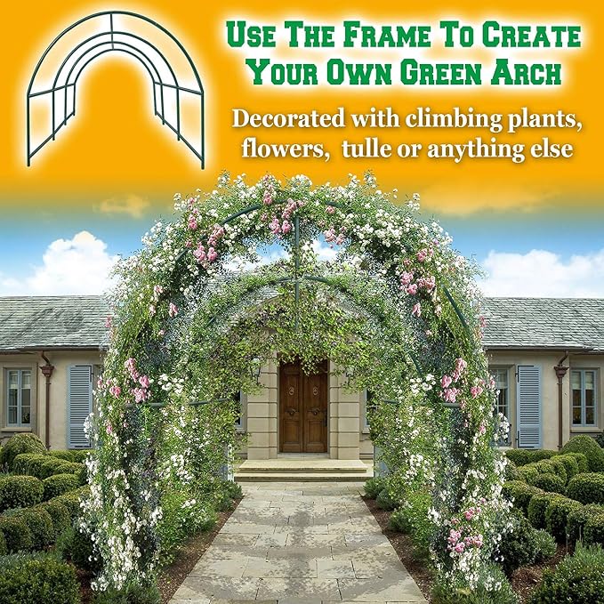 BenefitUSA Multiple Size Greenhouse Frame (12'x7'x7')