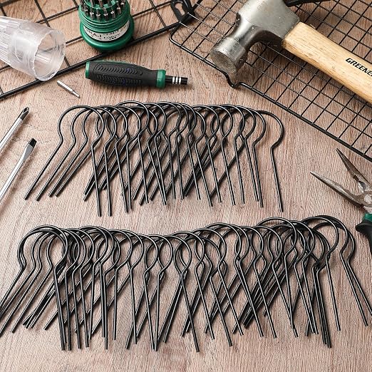 Blulu 80 Pack 1 5/8" Od Ez Preformed Twist 8 Gauge Galvanized Steel Twist Fence Ties Black Vinyl Coated Chain Link Fence Ties for T-Posts/u-Posts