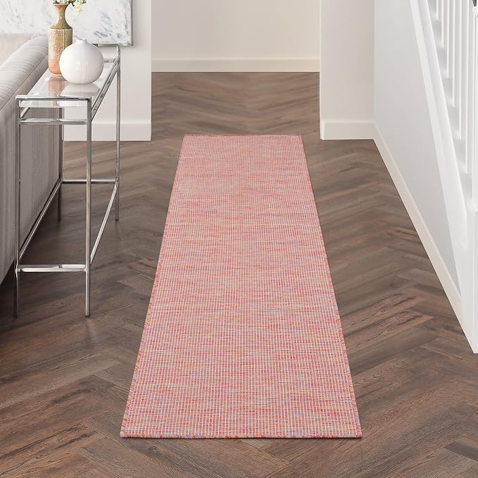 Nourison Home Positano Rainbow 2' x 6' Area Rug - Easy Clean, Non Shedding, Bed Room, Living Room, Dining Room, Kitchen (6' Runner)