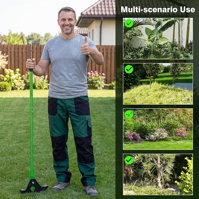 Heavy-Duty Tree Puller Tool – High-Leverage Sapling Puller for ¼ inch - 3/8'' inches Roots, Manual Root Remover for Shrubs, Vines & Thorns, Eco-Friendly Garden Tool