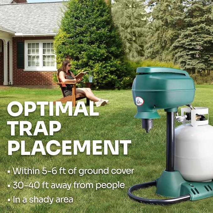Mosquito Magnet Executive Mosquito Trap and Killer - Protect Up to 1 Acre - Attract, Trap and Kill Mosquitoes, Midges, No-See-Ums, Black Flies, and Other Flying Insects - MM3300B