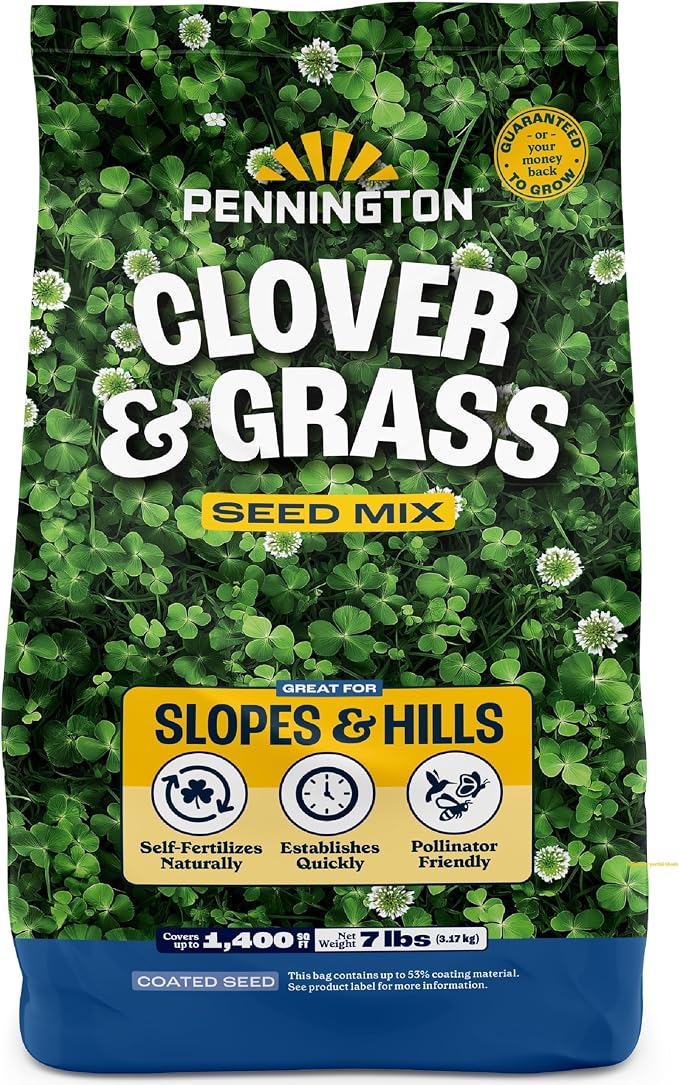 Pennington Clover & Grass Mix 7 Pounds (Pack of 2)