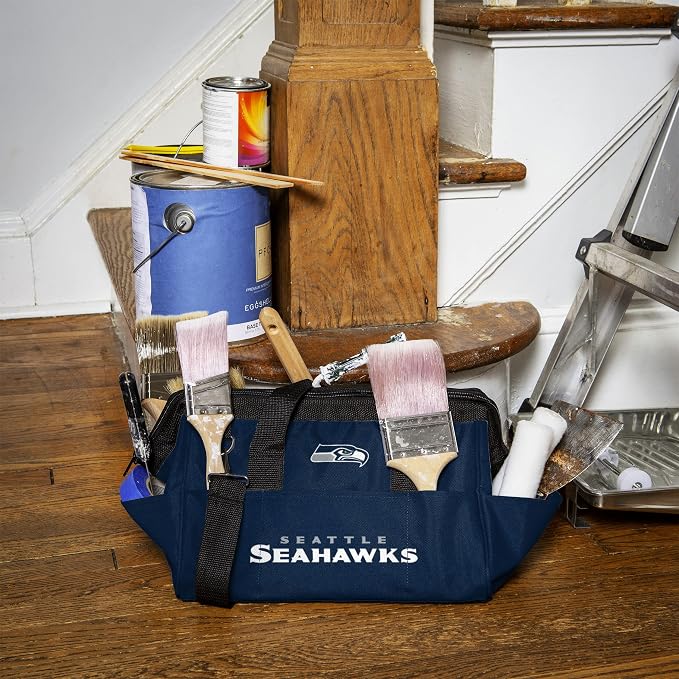FOCO NFL unisex-adult NFL Team Logo Tool Bag