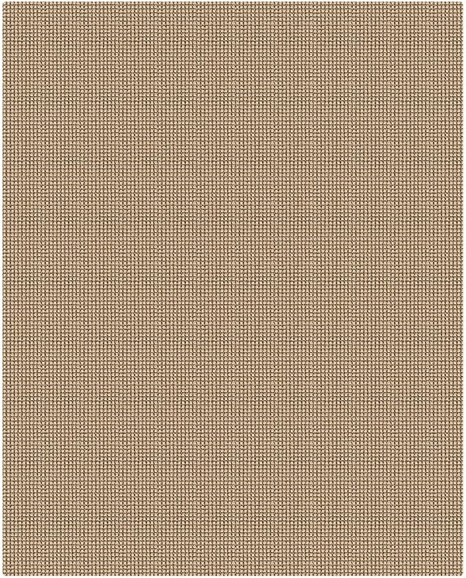 KOZYFLY Boho Washable 4x5 Entry Woven Area Rug, Braided Throw Rugs for Entryway, Non Slip Door Mat Indoor Entrance, Farmhouse Carpet for Foyer, Bedroom, Dining, Office, Orange Beige/Tan/Brown