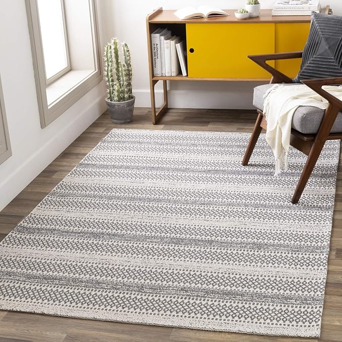 Artistic Weavers Livabliss Tumnus Bohemian Tribal Area Rug,7'7" x 10'2",Silver Gray