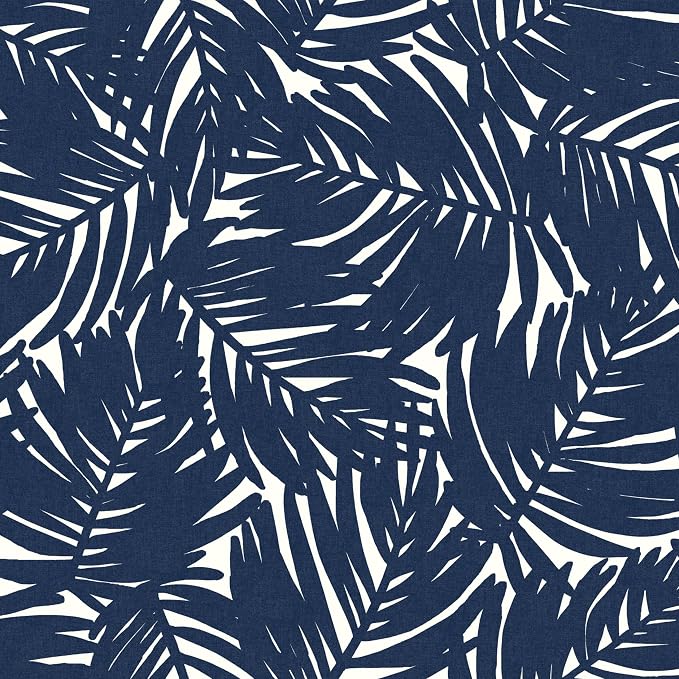 Arden earthFIBER Outdoor Dining Chair Cushion, 20 x 20, Rain-Proof, Fade Resistant, Navy Blue King Palm