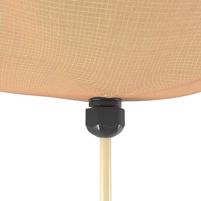Heavy Duty Roof Leak Diverter Tarp Kit - 5x5 Ft Waterproof Ceiling Rain Catcher with Drainage System for Emergency Repairs & Rainwater Collection (Khaki)