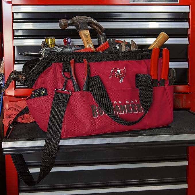 FOCO NFL unisex-adult NFL Team Logo Tool Bag