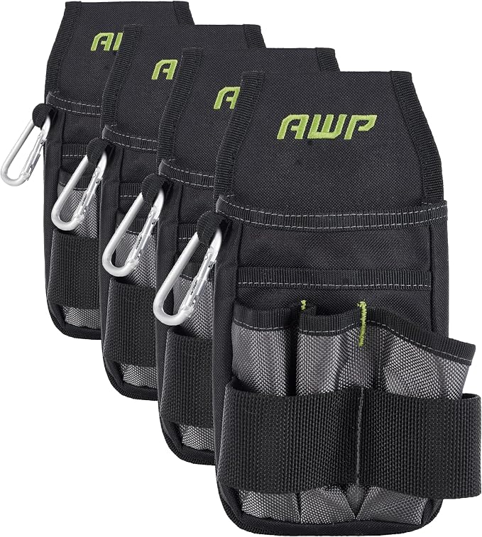 AWP Tool Pouch, Electrician Tool Pouch, Premium, Professional Multi-Pocket Organizer