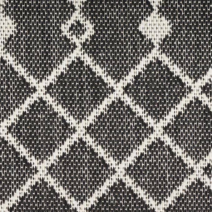 Nourison Home Positano Black 12' x Square Area Rug - Easy Clean, Non Shedding, Bed Room, Living Room, Dining Room, Kitchen (12' x Square)