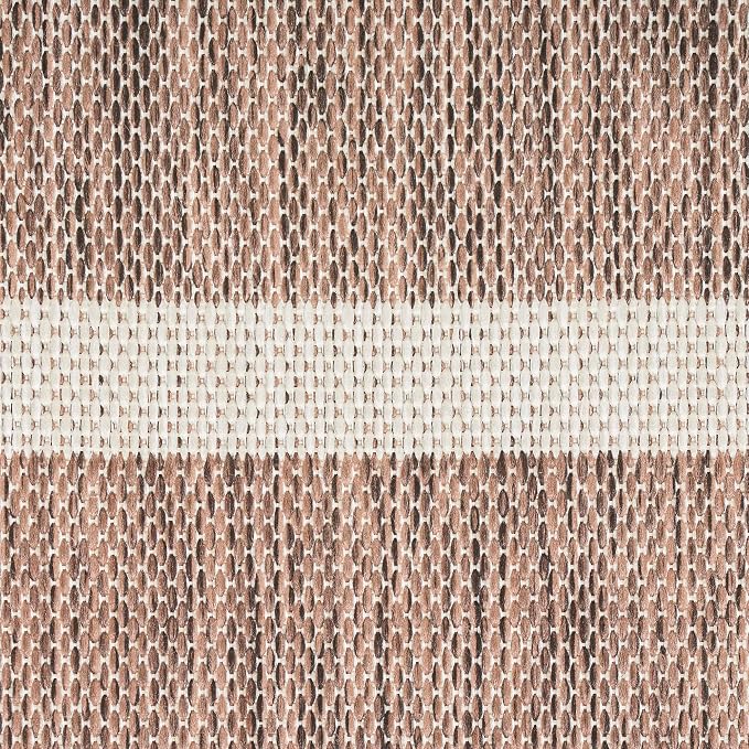 Nourison Home Positano Indoor/Outdoor Natural Ivory 7' x 10' Area Rug, Easy Cleaning, Non Shedding, Bed Room, Living Room, Dining Room, Deck, Backyard, Patio (7x10)