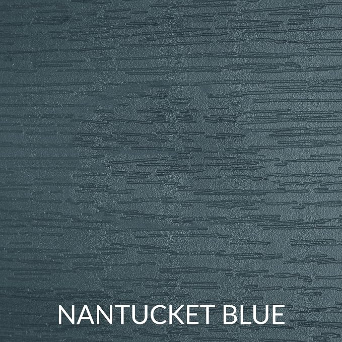 Sequoia Professional CM-BENSQ42-NBE Commercial Grade Exeter 4 Foot Garden Bench, Nantucket Blue