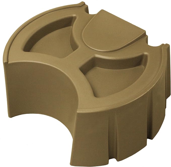 Good Ideas RW50ST-KHA 50-Gallon Rain Wizard Rain Barrel Stand, Khaki