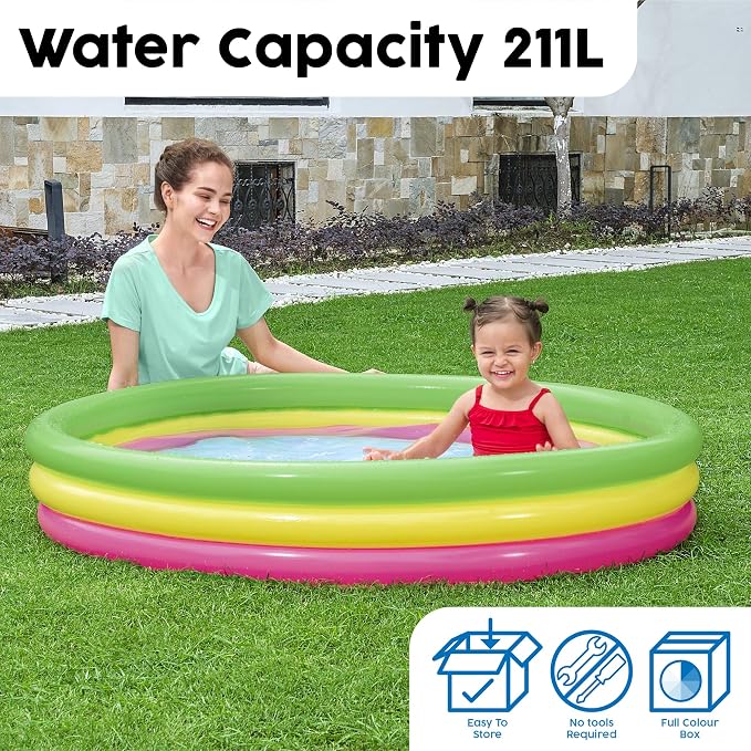 Bestway® Φ60 x H12/Φ1.52m x H30cm Swim Squad Play Pool