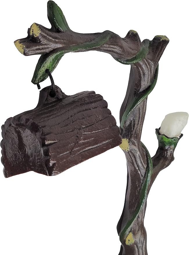 Lulu Decor, 100% Cast Iron Fairy Lamps Garden Decor Fairy Garden Accessories and Fairy Sayings Stepping Stones