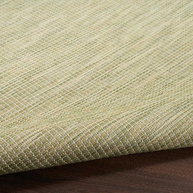 Nourison Home Positano Green 9' x 12' Area Rug - Easy Clean, Non Shedding, Bed Room, Living Room, Dining Room, Kitchen (9' x 12')