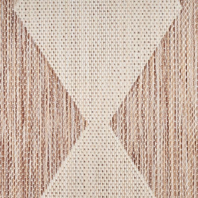 Nourison Home Positano Beige 6' x 9' Area Rug - Easy Clean, Non Shedding, Bed Room, Living Room, Dining Room, Kitchen (6' x 9')