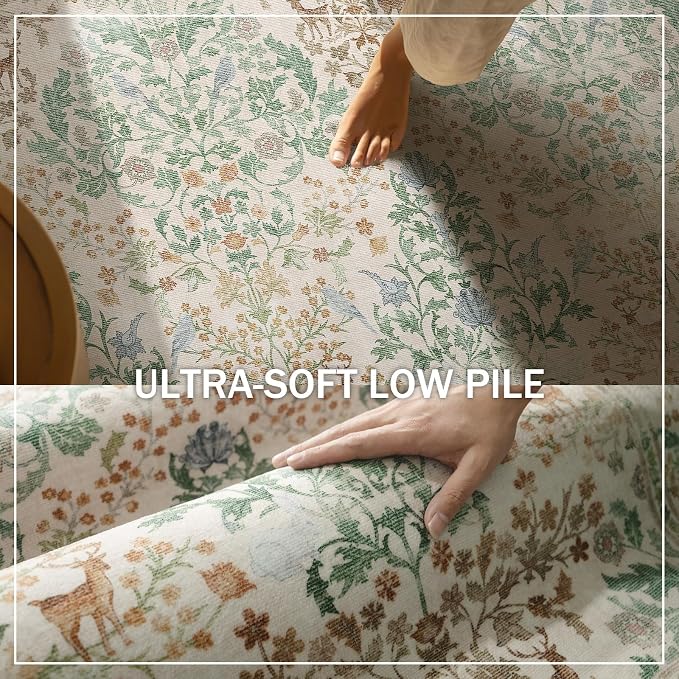 2x3 Washable Small Rugs for Entryway: Door Mat Indoor Entrance Throw Area Rug Non-Slip Low Pile Soft Kitchen Rug for Front Door Indoor Entrance Entry Bedside Kids Room