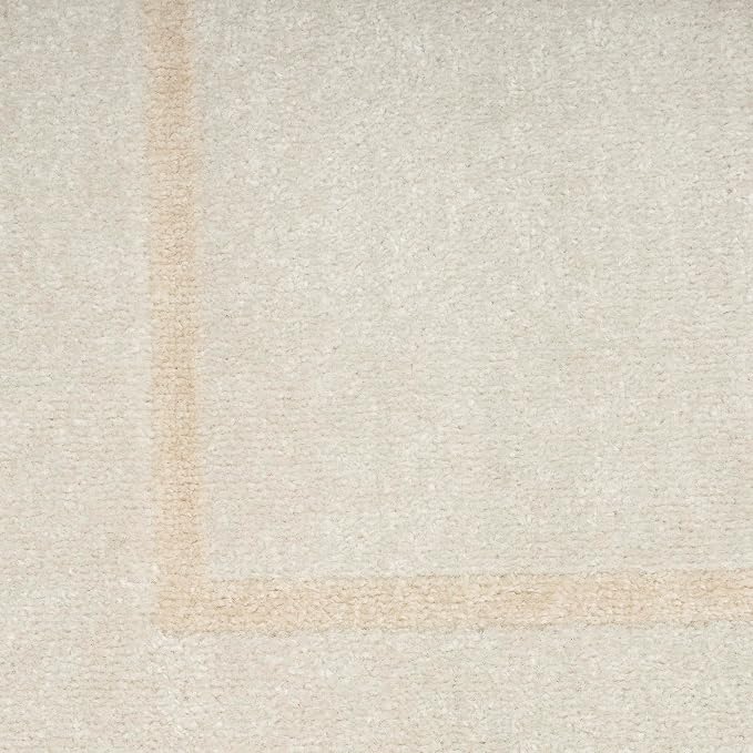 Nourison Home Nourison Essentials Ivory Gold 2' x 4' Area Rug - Easy Clean, Non Shedding, Bed Room, Living Room, Dining Room, Kitchen (2' x 4')