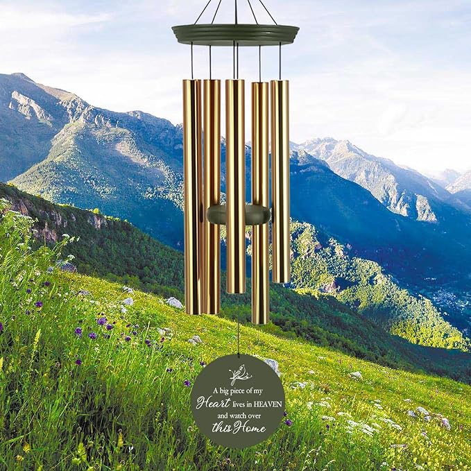 ASTARIN Personalized Wind Chimes Memorial, 30/36 in Cardinal Memorial Wind Chimes, Life Tree Custom Sympathy Gifts in Loving Memory of Mom/Dad, Wind Chime for Loss of Loved Ones(Produced in Texas)