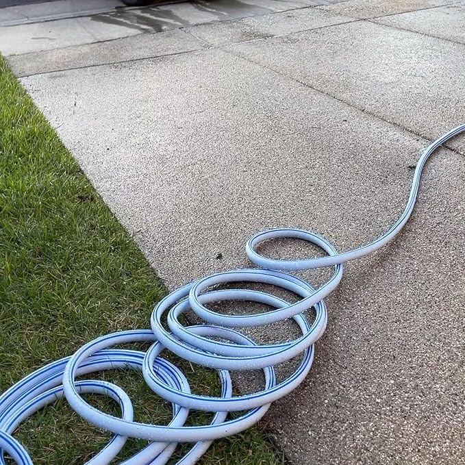 Atlantic Female to Female Heavy Duty Garden Hose 4 ft x 5/8 Inch Blue Color, Short Connection Leader Hose (4 Feet)
