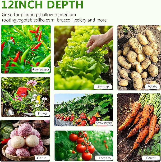 2PCS 9x3x1ft Galvanized Raised Garden Bed,Outdoor Planter Box Metal Patio Kit Planting Bed for Vegetables Flowers Herb,Silver
