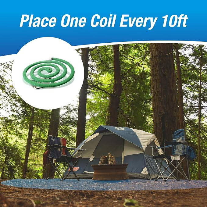 Pic Mosquito Repellent Coils (Box of 10 Coils), Package May Vary | insect-repellants