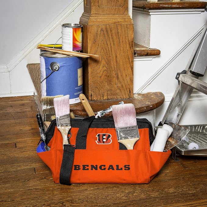 FOCO NFL unisex-adult NFL Team Logo Tool Bag