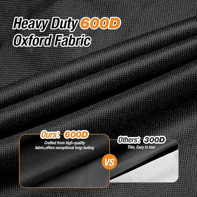 Gym Rack Cover with Waterproof Zipper for Squat Rack 47"-110"W | Waterproof Dustproof Heavy Duty Oxford Fabric,Gym Equipment Storage Cover for Workout Machine Outdoor Use