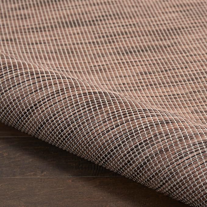 Nourison Home Positano Natural 9' x 12' Area Rug - Easy Clean, Non Shedding, Bed Room, Living Room, Dining Room, Kitchen (9' x 12')