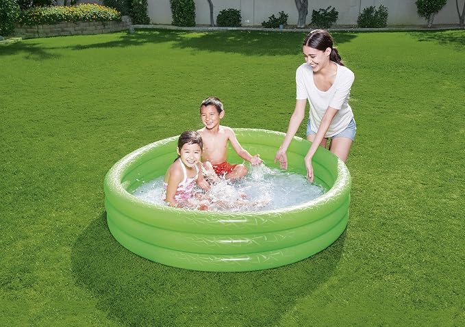 Splash and Play 3 Ring Pool Green 1.52 m x 30 cm
