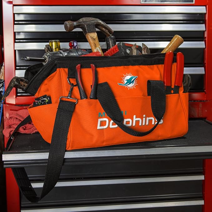 FOCO NFL unisex-adult NFL Team Logo Tool Bag