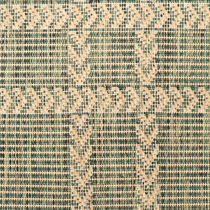 Nourison Home Horizon Indoor/Outdoor Green 3' x 5' Area Rug - Easy Clean, Non Shedding, Bed Room, Living Room, Dining Room, Kitchen (3' x 5')