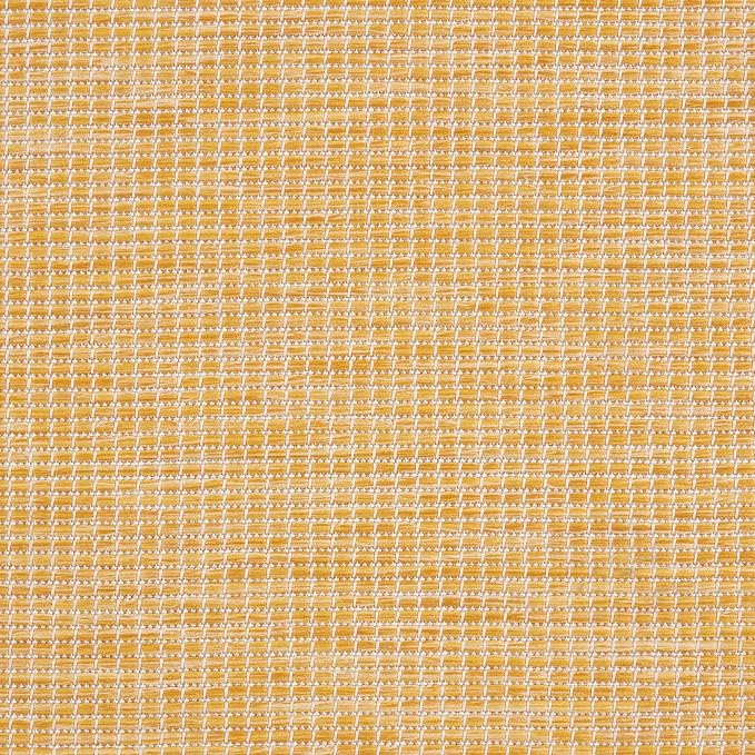 Nourison Home Positano Yellow 8' x 10' Area Rug - Easy Clean, Non Shedding, Bed Room, Living Room, Dining Room, Kitchen (8' x 10')