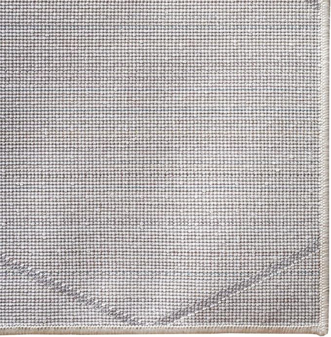 Unique Loom Trellis Frieze Collection Area Rug - Geometric (10' x 14' 1", Ivory/ Gray)
