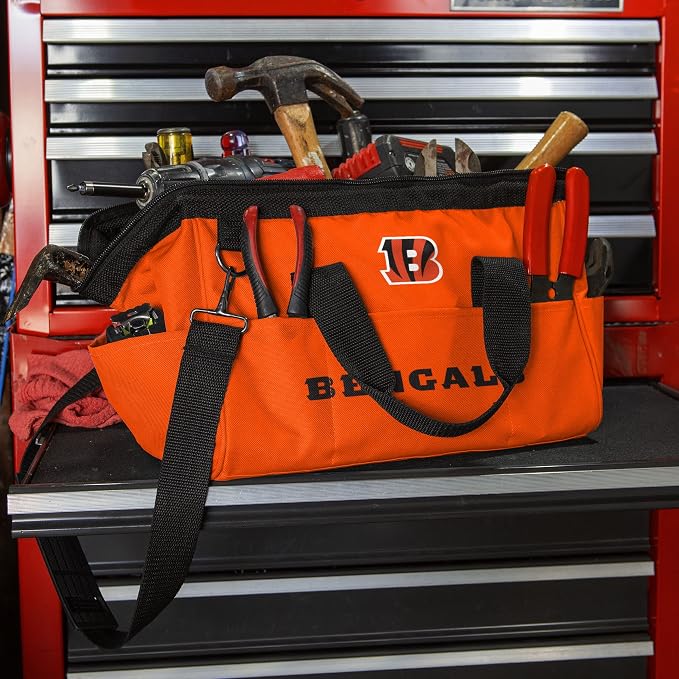 FOCO NFL unisex-adult NFL Team Logo Tool Bag
