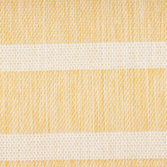 Nourison Home Positano Yellow Ivory 6' x 9' Area Rug - Easy Clean, Non Shedding, Bed Room, Living Room, Dining Room, Kitchen (6' x 9')