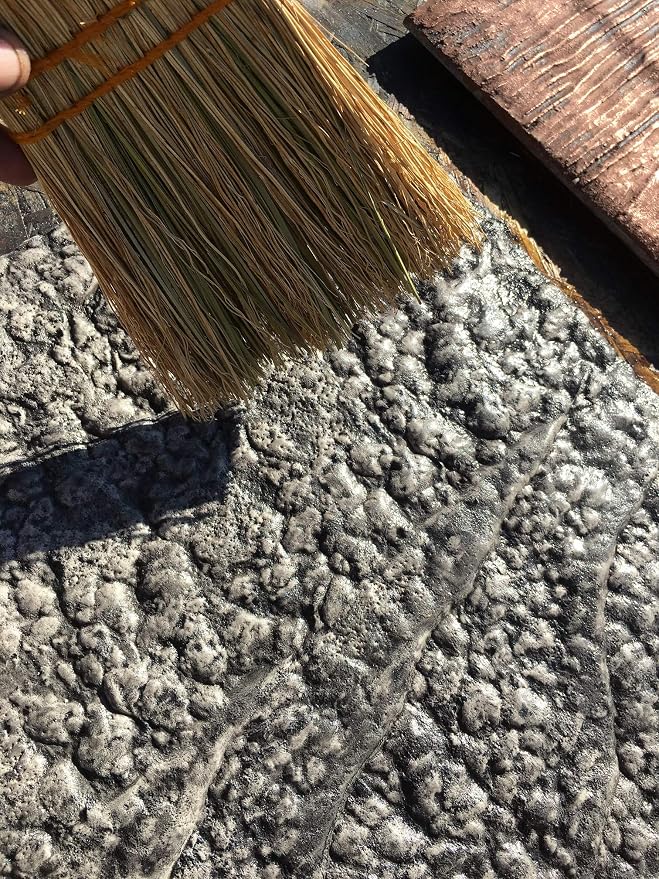 The "Original Designed" Weathered Granite Concrete Stamping Texture Roller And Masonry Form Tool Favorite Since 2005. (WeatheredGranite)