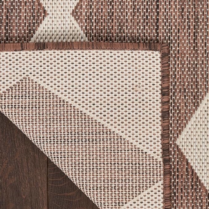 Nourison Home Positano Natural 7' x 10' Area Rug - Easy Clean, Non Shedding, Bed Room, Living Room, Dining Room, Kitchen (7' x 10')