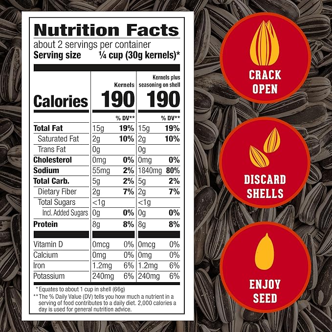 DAVID Jumbo Sunflower Seeds, Bacon Mac and Cheese Flavor, 5.25 oz. (Pack of 12)