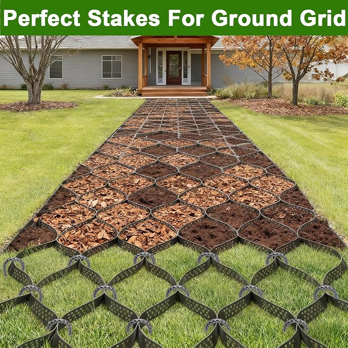 AAGUT Rebar Stakes 12 Inch 120 Pack, J Hook Premium Black Coated Ground Garden Anchors Heavy Duty, Superior Rust Resistance Chain Link Fence Stakes for Camping Tent, Inflatables, Lawn Decor